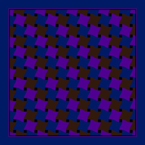 Poly scarf 100% dis 71258 var 1 Blue - purple