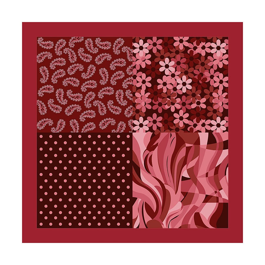 Pochette Poly 100% dis 30005 var Bordeaux
