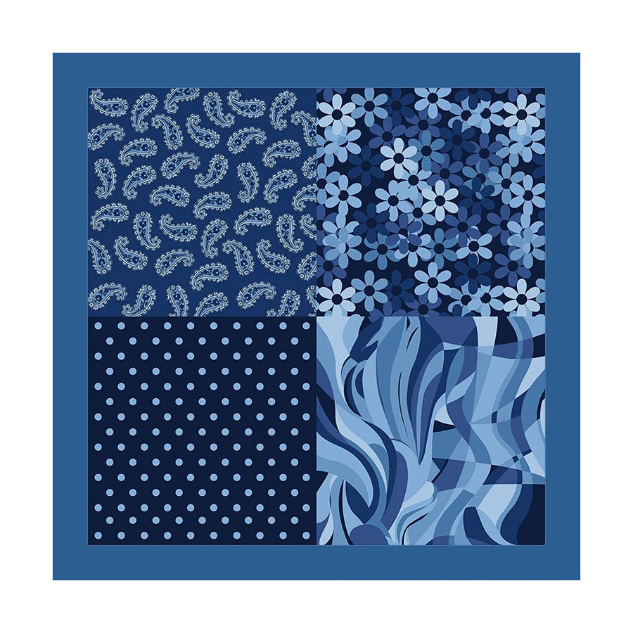 Pochette poly dis 30005 var Azzurro - Blu