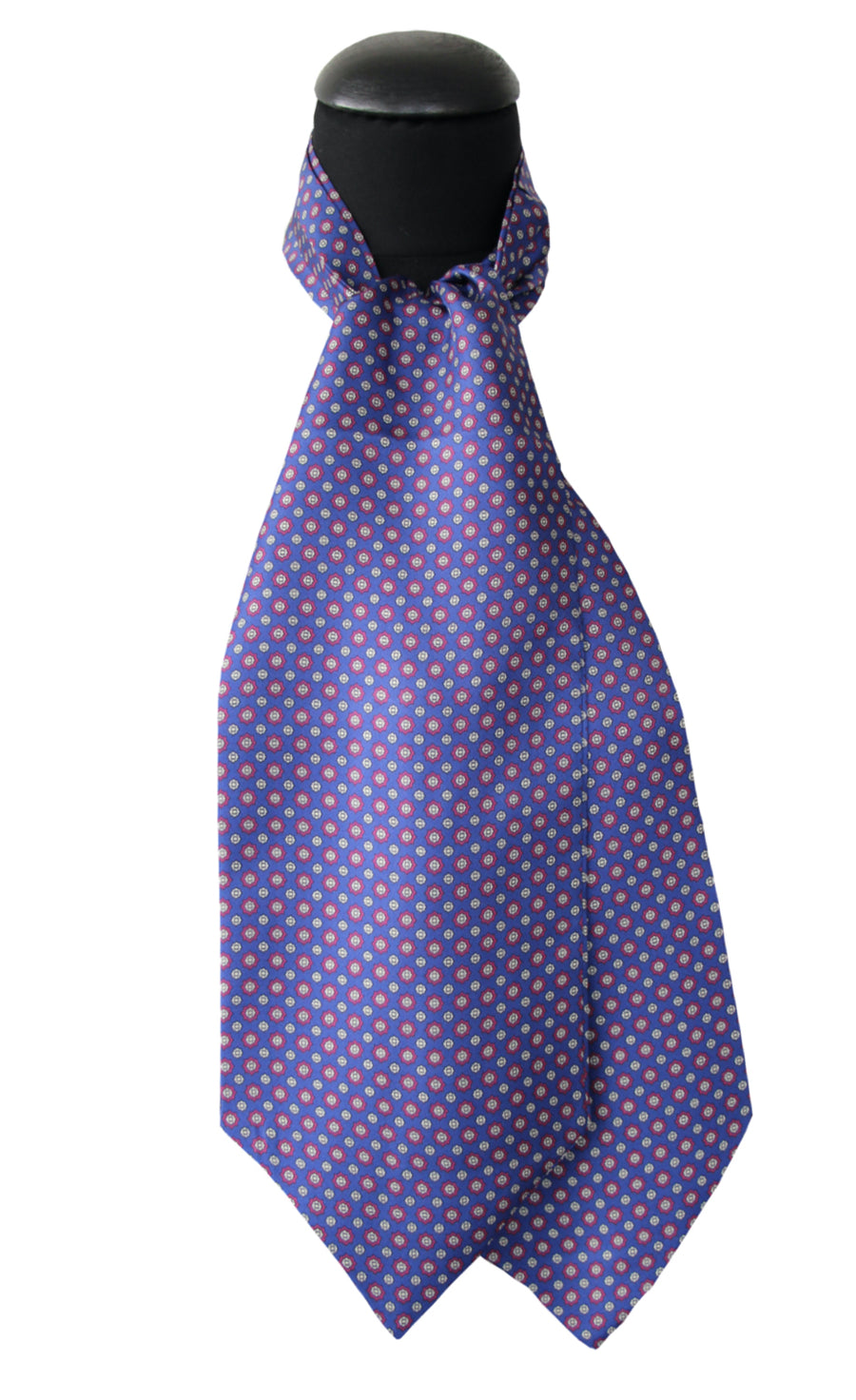 Ascot Tessago in seta 100% viola disegno 56774