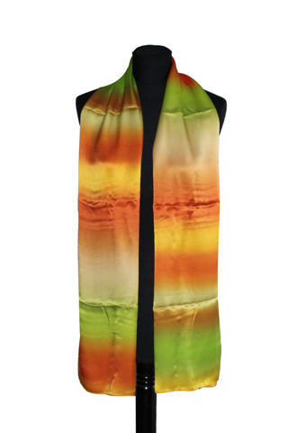 Sciarpa Tessago in seta raso 100% 45x180 cm