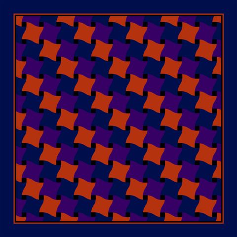 Foulard Poly 100% dis 71258 var 4
