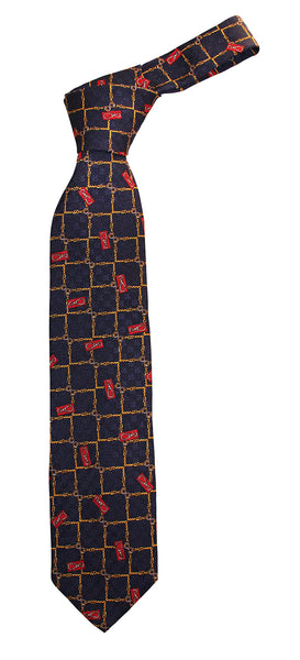 Cravatta Seta 100% Stampata