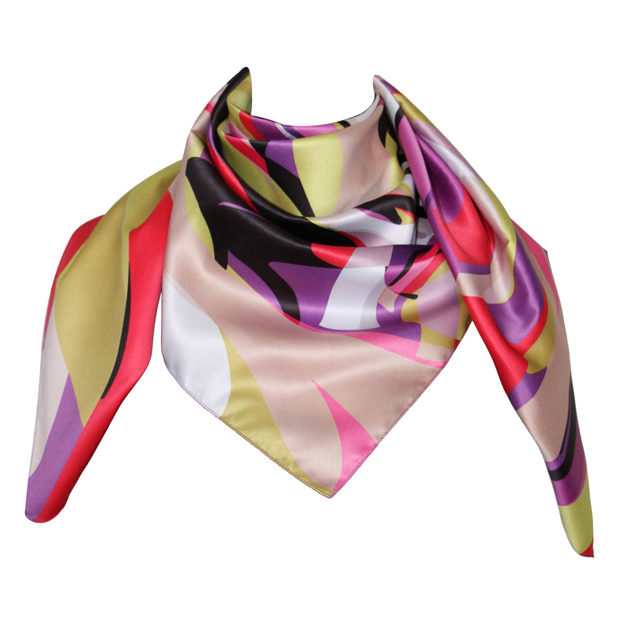 Foulard Poly 100% dis 62736 var 20 Fuxia
