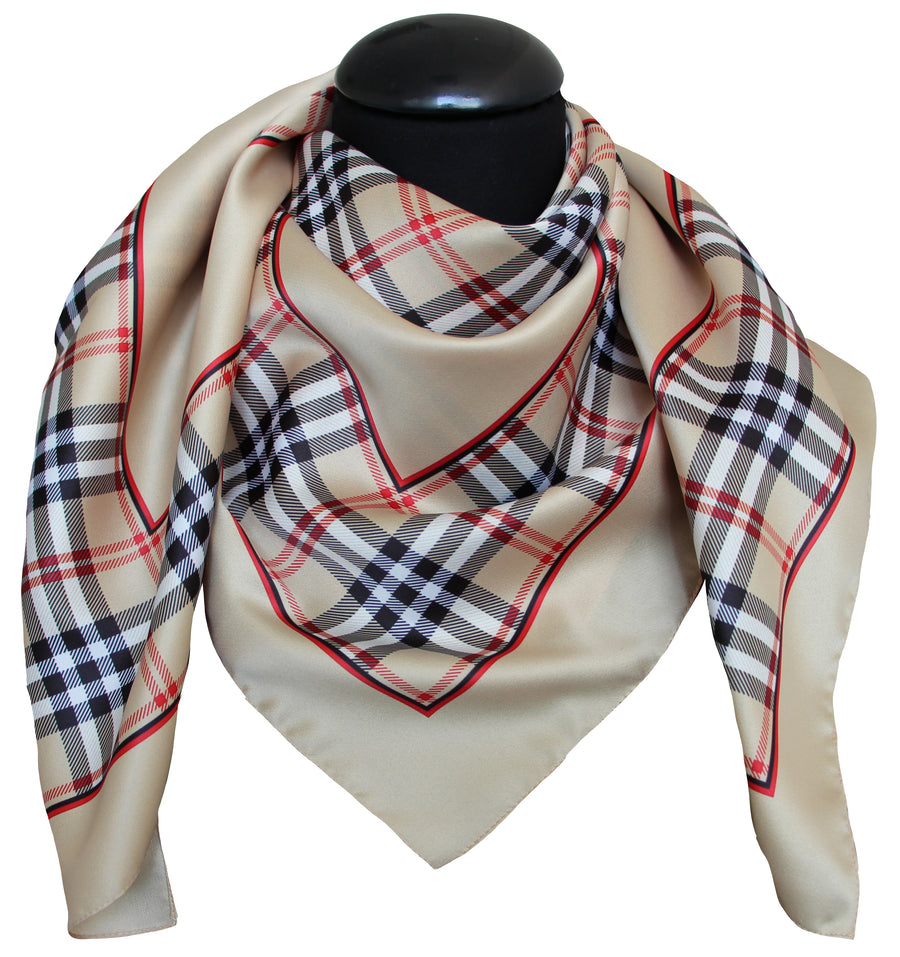Foulard Poly 100% dis 62702 var 33