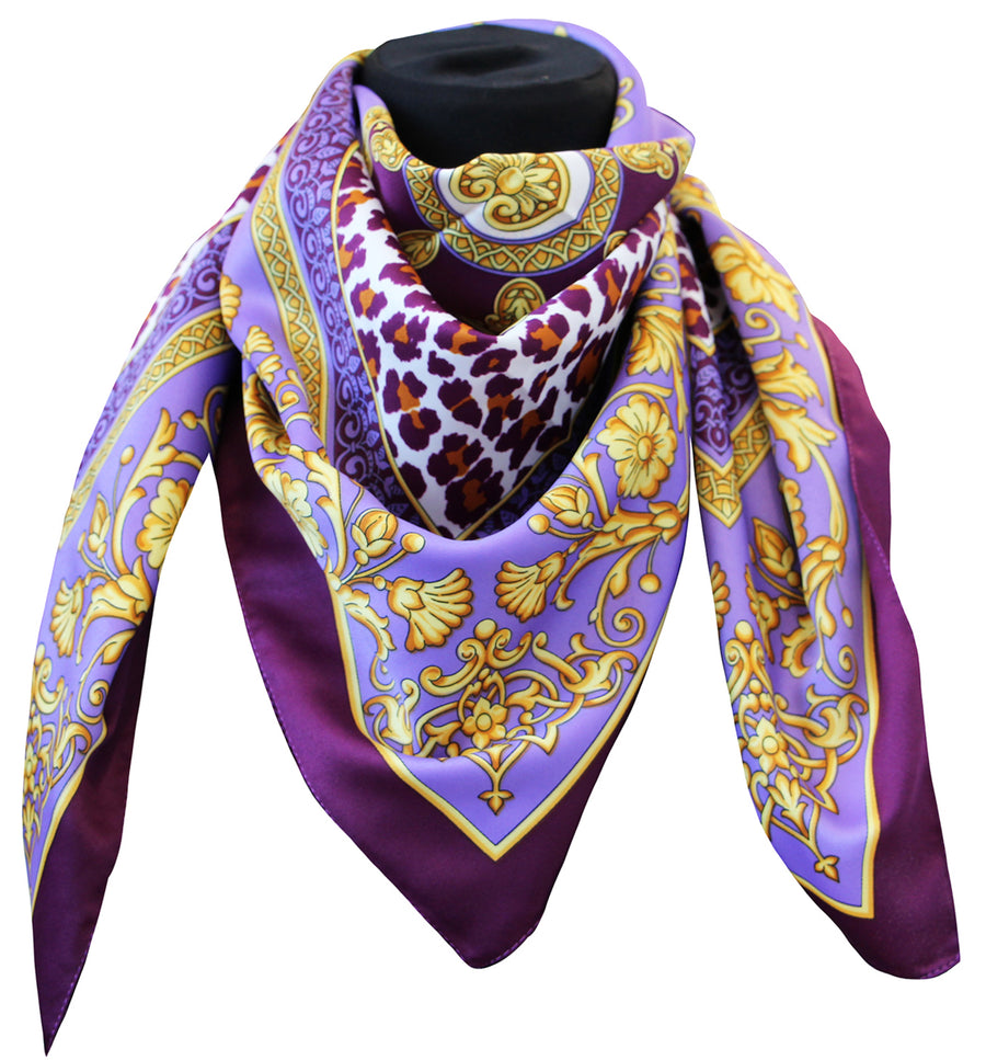 Foulard poly 100 %  dis. 62105 var 20